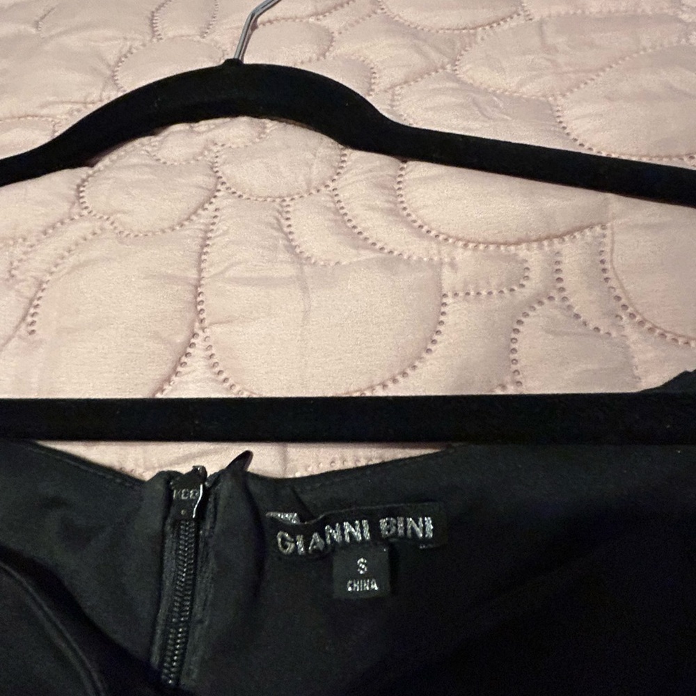 Gianni Bini Classic Black Midi Dress